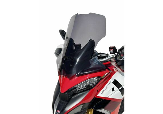 ERMAX ΖΕΛΑΤΊΝΑ DUCATI MULTISTRADA V4 2021-2024 53CM ΣΚΟΎΡΟ ΦΙΜΈ
