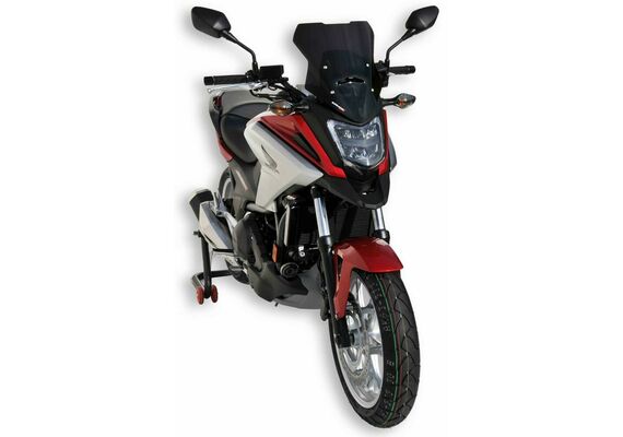 ERMAX ΖΕΛΑΤΊΝΑ HONDA NC 750X 2016-2020 ΚΟΝΤΉ 37CM ΣΚΟΎΡΟ ΦΙΜΈ