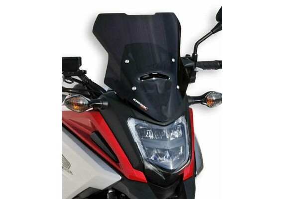 ERMAX ΖΕΛΑΤΊΝΑ HONDA NC 750X 2016-2020 ΚΟΝΤΉ 37CM ΣΚΟΎΡΟ ΦΙΜΈ