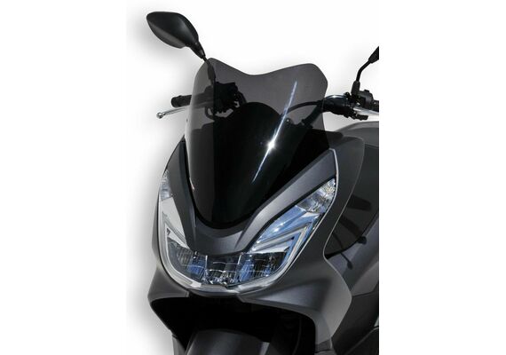 ERMAX ΖΕΛΑΤΊΝΑ HONDA PCX 125/150 2014-2017 ΚΟΝΤΉ 48CM ΣΚΟΎΡΟ ΦΙΜΈ
