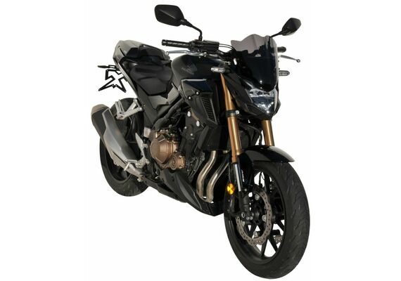 ERMAX ΖΕΛΑΤΊΝΑ HONDA CB 500F 2019-2023 ΚΟΝΤΉ 28CM ΣΚΟΎΡΟ ΦΙΜΈ