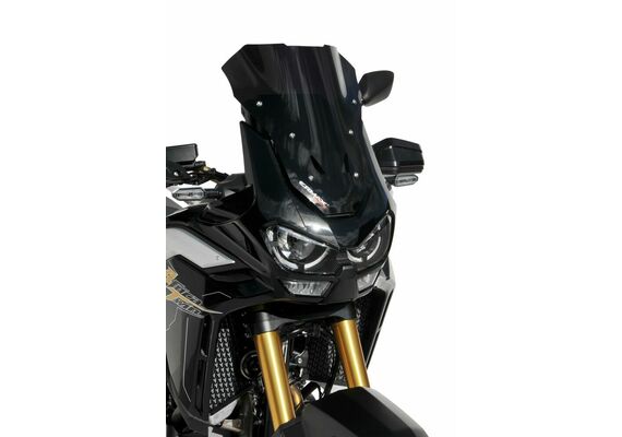 ERMAX ΖΕΛΑΤΊΝΑ HONDA AFRICA TWIN 1100L CRF ADVENTURE 2020-2024 ΚΟΝΤΉ 39CM ΣΚΟΎΡΟ ΦΙΜΈ