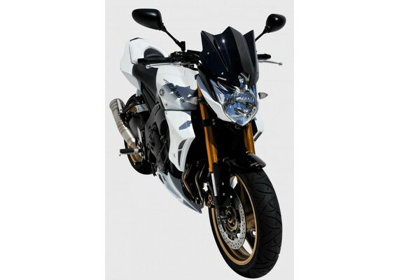 ERMAX ΖΕΛΑΤΊΝΑ YAMAHA FZ8 2010-2017 ΚΟΝΤΉ 24CM ΣΚΟΎΡΟ ΦΙΜΈ