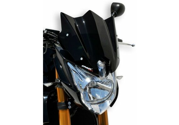 ERMAX ΖΕΛΑΤΊΝΑ YAMAHA FZ8 2010-2017 ΚΟΝΤΉ 24CM ΣΚΟΎΡΟ ΦΙΜΈ