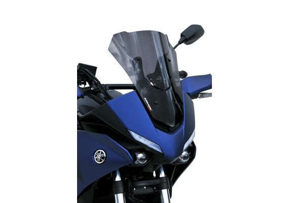 ERMAX ΖΕΛΑΤΊΝΑ YAMAHA TRACER 7 2020-2024 ΚΟΝΤΉ 36CM ΣΚΟΎΡΟ ΦΙΜΈ