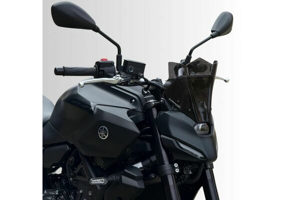 ERMAX ΖΕΛΑΤΊΝΑ YAMAHA MT 07 2025-2026 ΚΟΝΤΉ 22CM ΣΚΟΎΡΟ ΦΙΜΈ