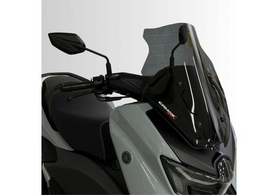 ERMAX ΖΕΛΑΤΊΝΑ YAMAHA NMAX 125 2025-2026 ΚΟΝΤΉ 48CM ΣΚΟΎΡΟ ΦΙΜΈ