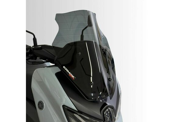 ERMAX ΖΕΛΑΤΊΝΑ YAMAHA NMAX 125 2025-2026 ΚΟΝΤΉ 48CM ΣΚΟΎΡΟ ΦΙΜΈ