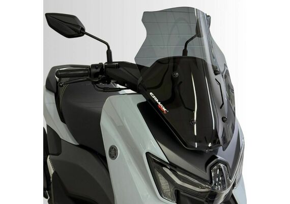 ERMAX ΖΕΛΑΤΊΝΑ YAMAHA NMAX 125 2025-2026 ΚΟΝΤΉ 48CM ΣΚΟΎΡΟ ΦΙΜΈ