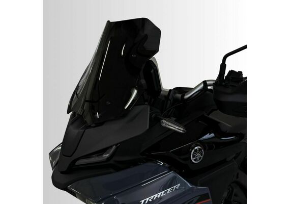 ERMAX ΖΕΛΑΤΊΝΑ YAMAHA TRACER 9 GT 2025-2026 ΚΟΝΤΉ 36CM ΣΚΟΎΡΟ ΦΙΜΈ