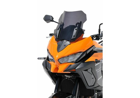 ERMAX ΖΕΛΑΤΊΝΑ KAWASAKI VERSYS 1000 2019-2024 ΚΟΝΤΉ 35CM ΣΚΟΎΡΟ ΦΙΜΈ