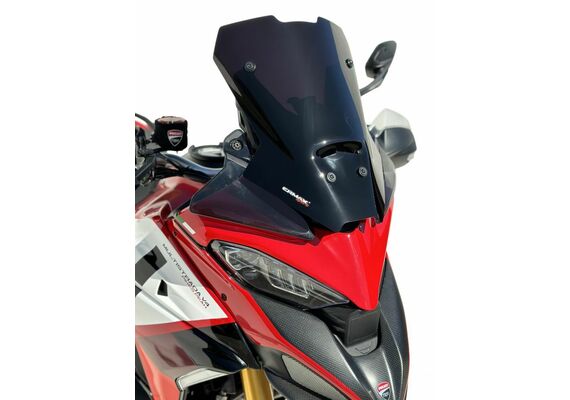ERMAX ΖΕΛΑΤΊΝΑ DUCATI MULTISTRADA V4 2021-2024 ΚΟΝΤΉ 40CM ΣΚΟΎΡΟ ΦΙΜΈ
