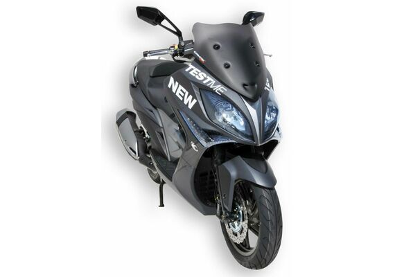 ERMAX ΖΕΛΑΤΊΝΑ KYMCO X CITING 400 2013-2016 ΚΟΝΤΉ 48CM ΣΚΟΎΡΟ ΦΙΜΈ