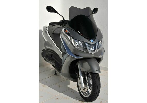 ERMAX ΖΕΛΑΤΊΝΑ PIAGGIO X10 2013-2017 ΚΟΝΤΉ 54CM ΣΚΟΎΡΟ ΦΙΜΈ