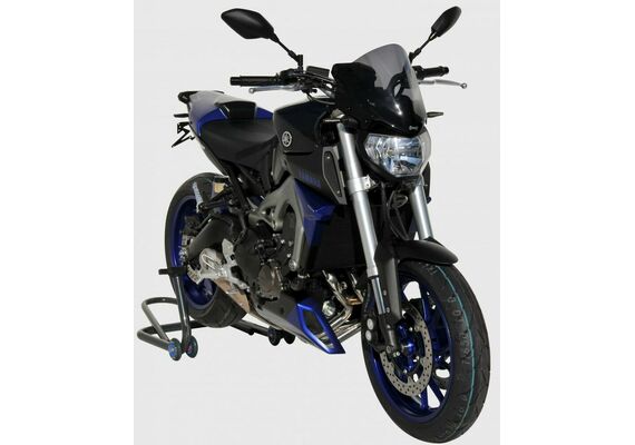 ERMAX ΖΕΛΑΤΊΝΑ NOSE YAMAHA MT 09 2014-2016 33CM ΣΚΟΎΡΟ ΦΙΜΈ