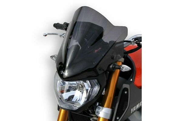 ERMAX ΖΕΛΑΤΊΝΑ NOSE YAMAHA MT 09 2014-2016 33CM ΣΚΟΎΡΟ ΦΙΜΈ