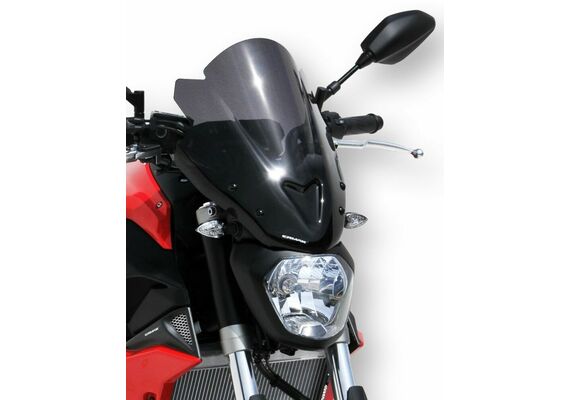 ERMAX ΖΕΛΑΤΊΝΑ NOSE YAMAHA MT 07 2014-2017 39CM ΣΚΟΎΡΟ ΦΙΜΈ