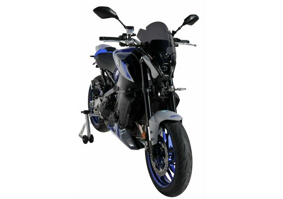 ERMAX ΖΕΛΑΤΊΝΑ NOSE YAMAHA MT 09 2021-2023 32CM ΣΚΟΎΡΟ ΦΙΜΈ