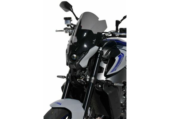 ERMAX ΖΕΛΑΤΊΝΑ NOSE YAMAHA MT 09 2021-2023 32CM ΣΚΟΎΡΟ ΦΙΜΈ