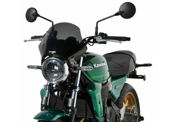 ERMAX ΖΕΛΑΤΊΝΑ NOSE KAWASAKI Z 650 RS 2022-2025 29CM ΣΚΟΎΡΟ ΦΙΜΈ