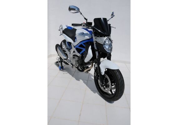 ERMAX ΖΕΛΑΤΊΝΑ NOSE SUZUKI GLADIUS 650 SVF 2009-2015 24CM ΣΚΟΎΡΟ ΦΙΜΈ