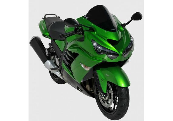 ERMAX ΖΕΛΑΤΊΝΑ KAWASAKI ZZR 1400 2006-2020 AEROMAX ΣΚΟΎΡΟ ΦΙΜΈ