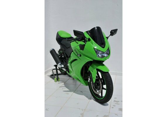 ERMAX ΖΕΛΑΤΊΝΑ KAWASAKI NINJA 250R 2008-2012 AEROMAX ΣΚΟΎΡΟ ΦΙΜΈ