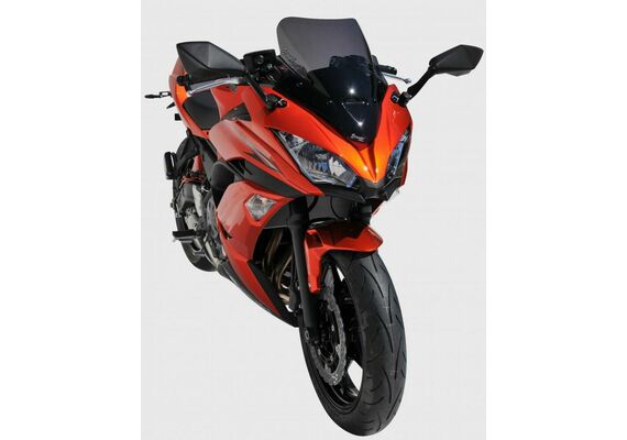 ERMAX ΖΕΛΑΤΊΝΑ KAWASAKI NINJA 650 2017-2019 AEROMAX ΣΚΟΎΡΟ ΦΙΜΈ