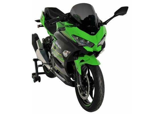 ERMAX ΖΕΛΑΤΊΝΑ KAWASAKI NINJA 400 2018-2024 AEROMAX ΣΚΟΎΡΟ ΦΙΜΈ