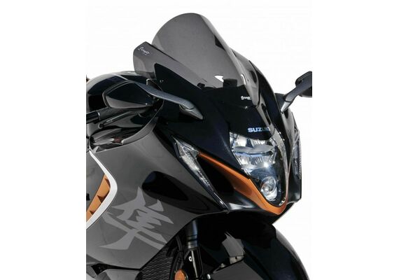 ERMAX ΖΕΛΑΤΊΝΑ SUZUKI GSXR 1300 HAYABUSA 2021-2024 AEROMAX ΣΚΟΎΡΟ ΦΙΜΈ
