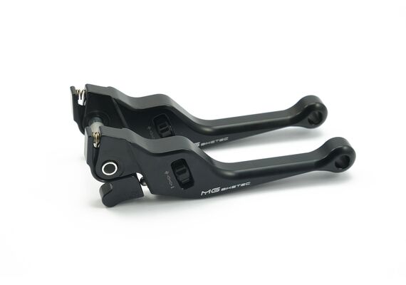 MG BIKETEC ΣΕΤ ΜΑΝΈΤΕΣ ΦΡΈΝΟΥ VESPA GTS 300 2008-2022 ΜΑΎΡΕΣ ΣΠΑΣΤΈΣ