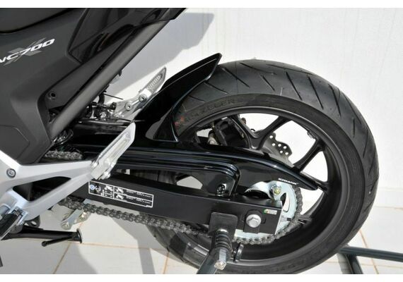 ERMAX ΦΤΕΡΌ ΠΊΣΩ ΤΡΟΧΟΎ HONDA NC 700X 2012-2013 ΜΑΎΡΟ ΆΒΑΦΟ
