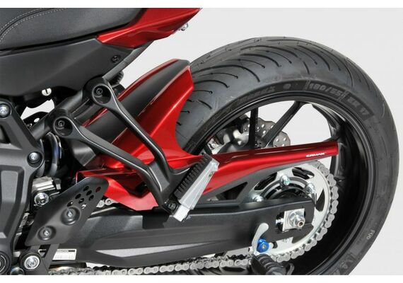 ERMAX ΦΤΕΡΌ ΠΊΣΩ ΤΡΟΧΟΎ YAMAHA MT 07 TRACER 2016-2019 ΜΑΎΡΟ ΆΒΑΦΟ
