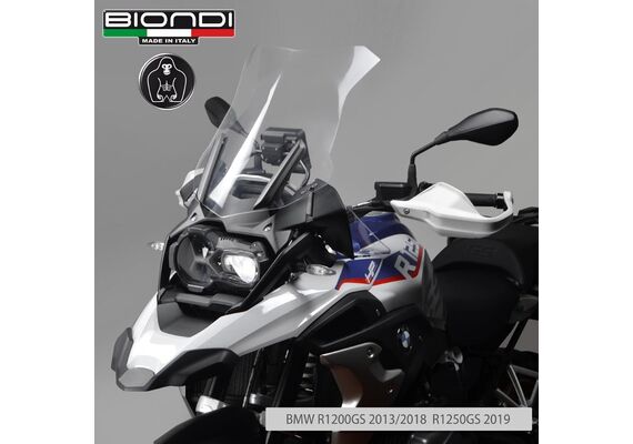 BIONDI ΖΕΛΑΤΊΝΑ BMW R 1200 GS 2013-2018 R 1250 GS 2019-2023 ΨΗΛΉ 57X40CM ΔΙΆΦΑΝΗ