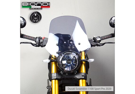 BIONDI ΖΕΛΑΤΊΝΑ DUCATI SCRAMBLER 1100 18-25 SCRAMBLER 800 14-22 ΤΟΥΡΙΣΤΙΚΉ 36CM ΕΛΑΦΡΏΣ ΦΙΜΈ