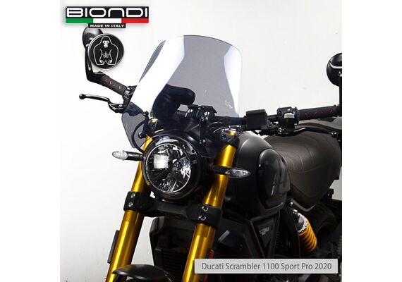 BIONDI ΖΕΛΑΤΊΝΑ DUCATI SCRAMBLER 1100 18-25 SCRAMBLER 800 14-22 ΤΟΥΡΙΣΤΙΚΉ 36CM ΕΛΑΦΡΏΣ ΦΙΜΈ