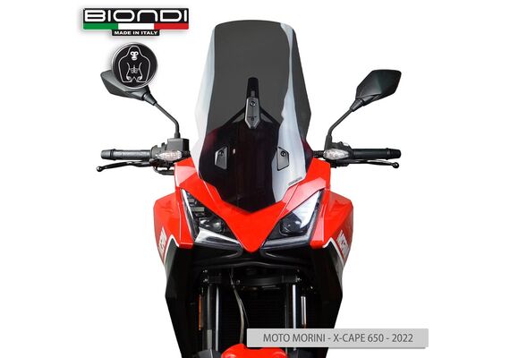 BIONDI ΖΕΛΑΤΊΝΑ MOTO MORINI X CAPE 650 2021-2024 ΤΟΥΡΙΣΤΙΚΉ 53X32CM ΣΚΟΎΡΟ ΦΙΜΈ