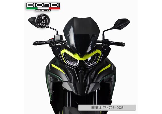 BIONDI ΖΕΛΑΤΊΝΑ BENELLI TRK 702 2023-2024 37X31CM ΣΚΟΎΡΟ ΦΙΜΈ