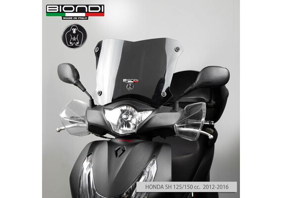 BIONDI ΖΕΛΑΤΊΝΑ HONDA SH 150 2013-2016 ΚΟΝΤΉ 31X37CM ΣΚΟΎΡΟ ΦΙΜΈ