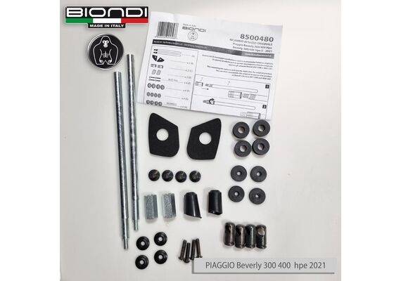 BIONDI KIT ΤΟΠΟΘΈΤΗΣΗΣ ΓΙΑ ΖΕΛΑΤΊΝΑ PIAGGIO BEVERLY 300 400 HPE 2021-2024