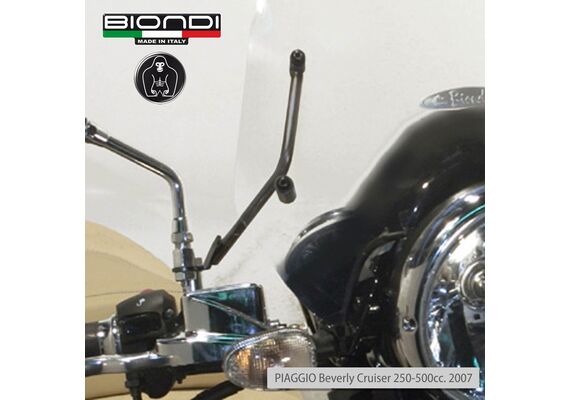 BIONDI KIT ΤΟΠΟΘΈΤΗΣΗΣ ΓΙΑ ΚΟΝΤΉ ΖΕΛΑΤΊΝΑ PIAGGIO BEVERLY CRUISER 250 500 2007-2012