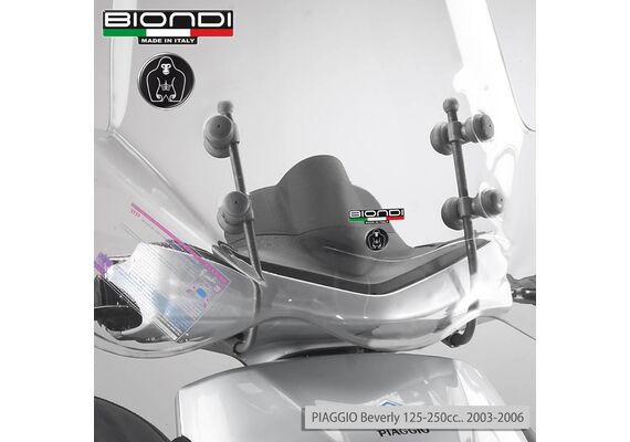 BIONDI KIT ΤΟΠΟΘΈΤΗΣΗΣ ΓΙΑ ΖΕΛΑΤΊΝΑ PIAGGIO BEVERLY 250 S 400 2003-2010