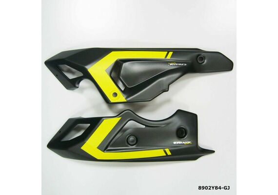 ERMAX ΚΑΡΊΝΑ YAMAHA MT 07 2018-2020 ΜΑΎΡΗ ΆΒΑΦΗ