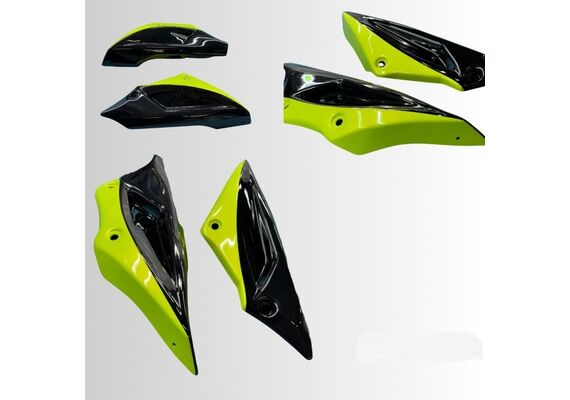 ERMAX ΚΑΡΊΝΑ KAWASAKI Z 650 2020-2025 ΜΑΎΡΗ ΆΒΑΦΗ