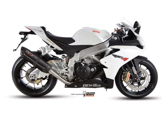 MIVV SUONO ΤΕΛΙΚΌ ΕΞΆΤΜΙΣΗΣ APRILIA RSV4R TUONO V4 2009-2016 BLACK