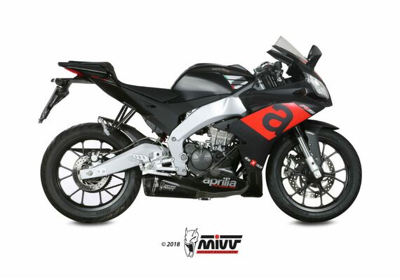 MIVV DELTA RACE ΤΕΛΙΚΌ ΕΞΆΤΜΙΣΗΣ APRILIA RS 125 2017-2020 BLACK