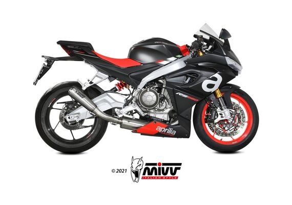 MIVV X-M1 ΟΛΌΣΩΜΗ ΕΞΆΤΜΙΣΗ APRILIA RS 660 TUONO 660 2020-2024 TITANIUM