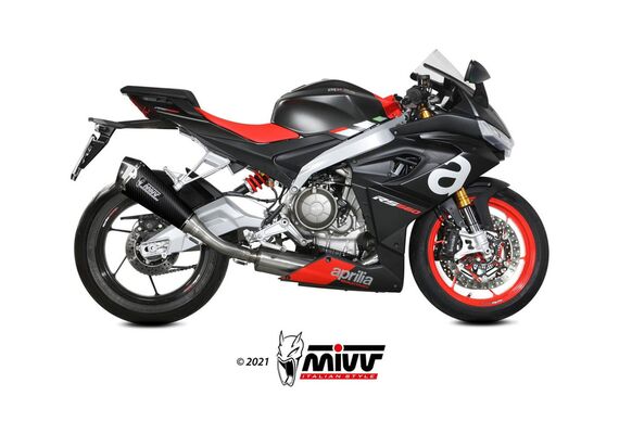 MIVV DELTA RACE ΟΛΌΣΩΜΗ ΕΞΆΤΜΙΣΗ APRILIA RS 660 TUONO 660 2020-2024 CARBON
