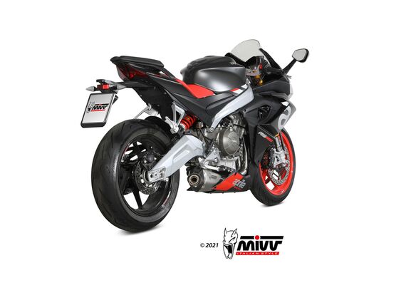 MIVV DELTA RACE ΟΛΌΣΩΜΗ ΕΞΆΤΜΙΣΗ APRILIA RS 660 TUONO 660 2020-2024 ST. STEEL