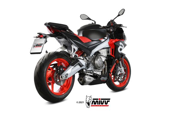 MIVV DELTA RACE ΟΛΌΣΩΜΗ ΕΞΆΤΜΙΣΗ APRILIA RS 660 TUONO 660 2020-2024 ST. STEEL
